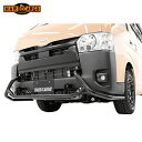 HARD CARGO ハードカーゴ バンパーガード(LEDマーカー無し) ハイエース 200系 6型以降 標準ボディ 北海道・沖縄・離島は要確認