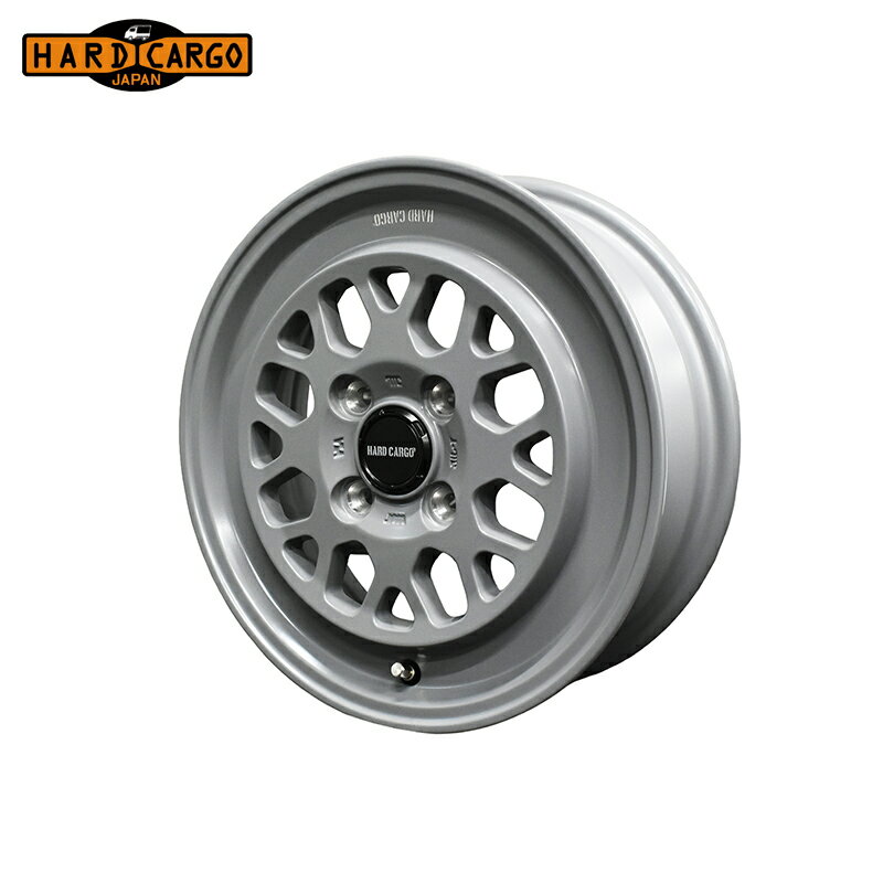 HARD CARGO ハードカーゴ ホイール HCW005 セミグロスグレー 14×4.5J 4/100 +45 1本 北海道・沖縄・離島は要確認