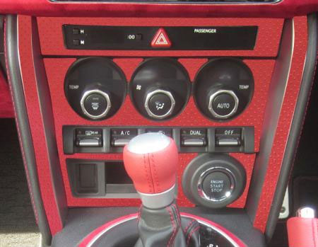 hasepro ハセプロ マジカルアートレザー パンチングルック エアコンスイッチパネル 86 ZN6 2012/4〜