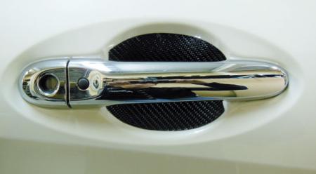 hasepro ハセプロ マジカルカーボン ドアノブガード ノート E12 HE12 NE12 2012/9〜