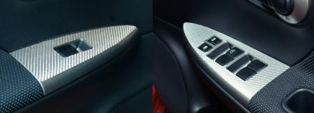 hasepro ハセプロ マジカルカーボン ドアスイッチパネル ノート E11 NE11 2005/1〜2007/11