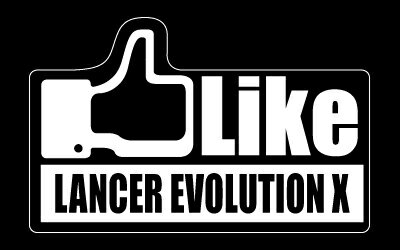 hasepro ハセプロ Likeステッカー ランサーエボリューションX