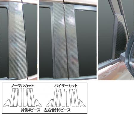 hasepro ハセプロ マジカルカーボン ピラーフルセット デリカD:2 MB15S 2011/03〜