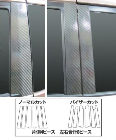 hasepro ハセプロ マジカルカーボン ピラースタンダードセット デリカD:2 MB15S 2011/03〜