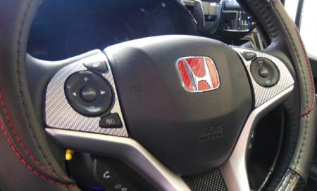 Shift Knob - hasepro ハセプロ マジカルカーボン ステアリングスイッチパネル シャトル GP7 GP8 2015/5〜