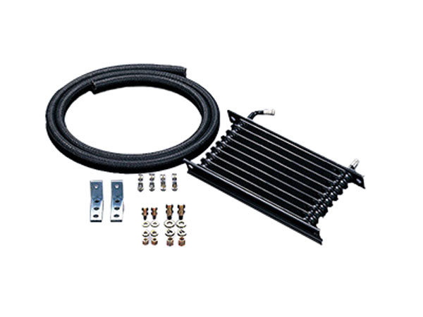 HKS ATフルードクーラー汎用キット 200X130X35mm・9段