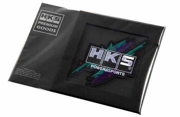 [HKS] ワッペン ≪HKS PATCH SUPER RACING LARGE≫ 108mm×106mm