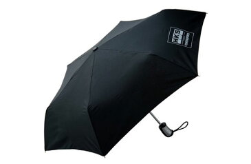 [HKS] 折りたたみ傘 ≪HKS FOLDING UMBRELLA BLACK≫ 直径110cm, 全長55cm, 収納時29cm