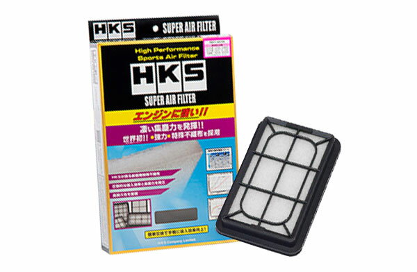 HKS スーパーエアフィルター タントエグゼ カスタム L455S 09/12-14/10 KF-DET