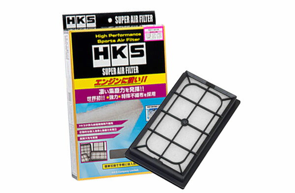 HKS スーパーエアフィルター ウイングロード Y12 05/11-18/03 HR15DE