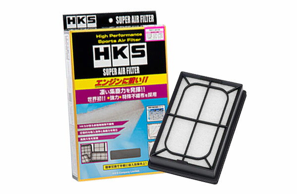 HKS スーパーエアフィルター カローラフィールダー NKE165G 13/08- 1NZ-FXE ハイブリッド