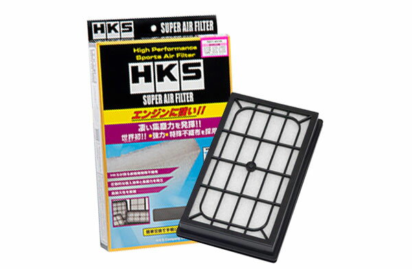 HKS スーパーエアフィルター ファミリアアスティナ BG6P 89/03-94/03 B6