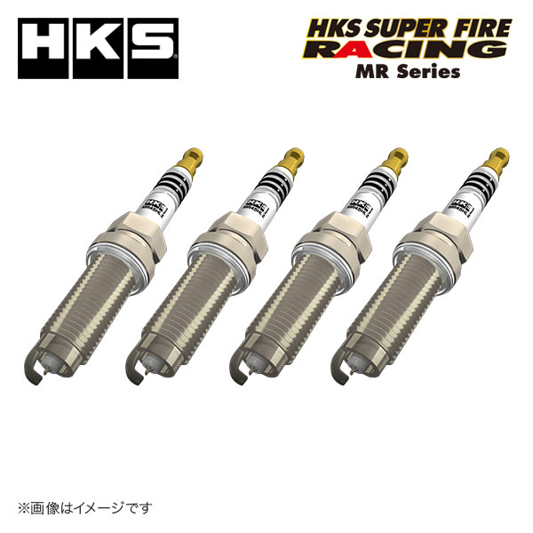 HKS プラグ スーパーファイヤーレーシング MR45HLZ 1台分セット NGK9番相当 インサイト ZE4 18/12- LEB 1500cc