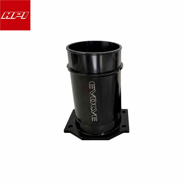 HPI RB26用エアフロレスアダプター Φ70ブラックアルマイト