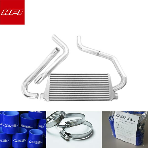 HPI EVOLVE インタークーラーキット spec-R 72mm厚 青ホース/ホースバンド ステージア WGNC34 RB25DET 前期専用