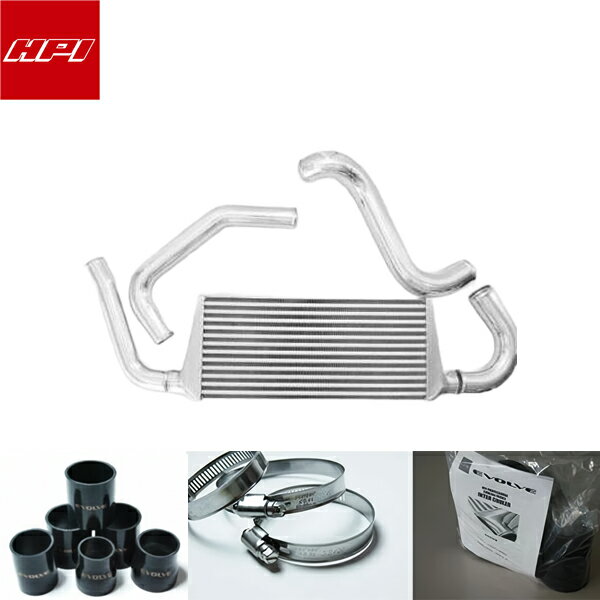 HPI EVOLVE インタークーラーキット spec-R 72mm厚 黒ホース/ホースバンド マーク2 / クレスタ / チェイサー JZX90 1JZGTE