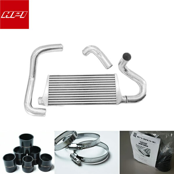 HPI EVOLVE インタークーラーキット spec-R 72mm厚 黒ホース/ホースバンド アリスト JZS161 2JZGTE