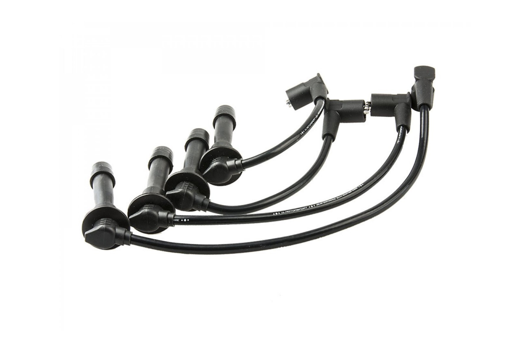 I.L.モータースポーツ プラグコード 8mm ブラック ユーノスロードスター NA6CE NA8C