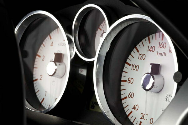 I.L.モータースポーツ メーターニードルキャップ クローム ロードスター NCEC