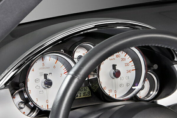 I.L.モータースポーツ メーターフードパネルリップ クローム ロードスター NCEC