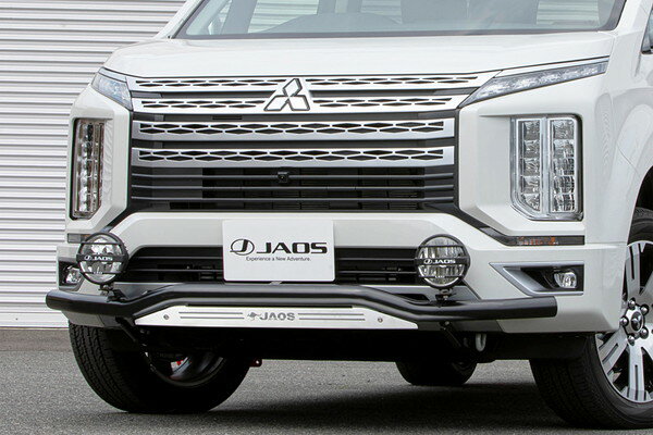 JAOS ジャオス フロントスキッドバー ブラック／ブラスト デリカD:5 3DA-CV1W H31.2～R7.12 ディーゼル車