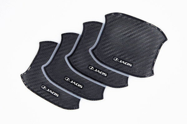 JAOS ジャオス ドアハンドルプロテクター カーボン調 ジープ ラングラー JL 2018/11〜 ※送料注意