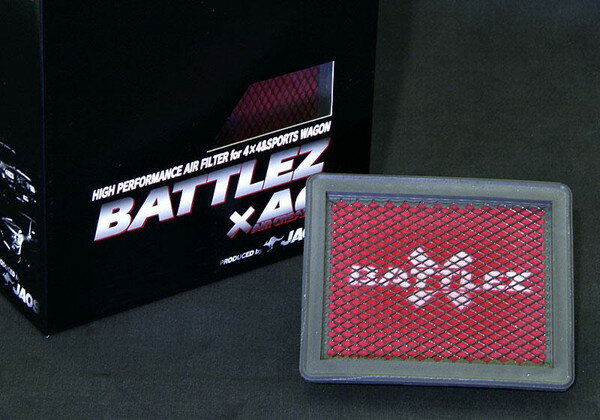 JAOS ジャオス BATTLEZ エアクリーナー パジェロミニ H58A 1998/10〜2012/6 4A30 ※送料注意