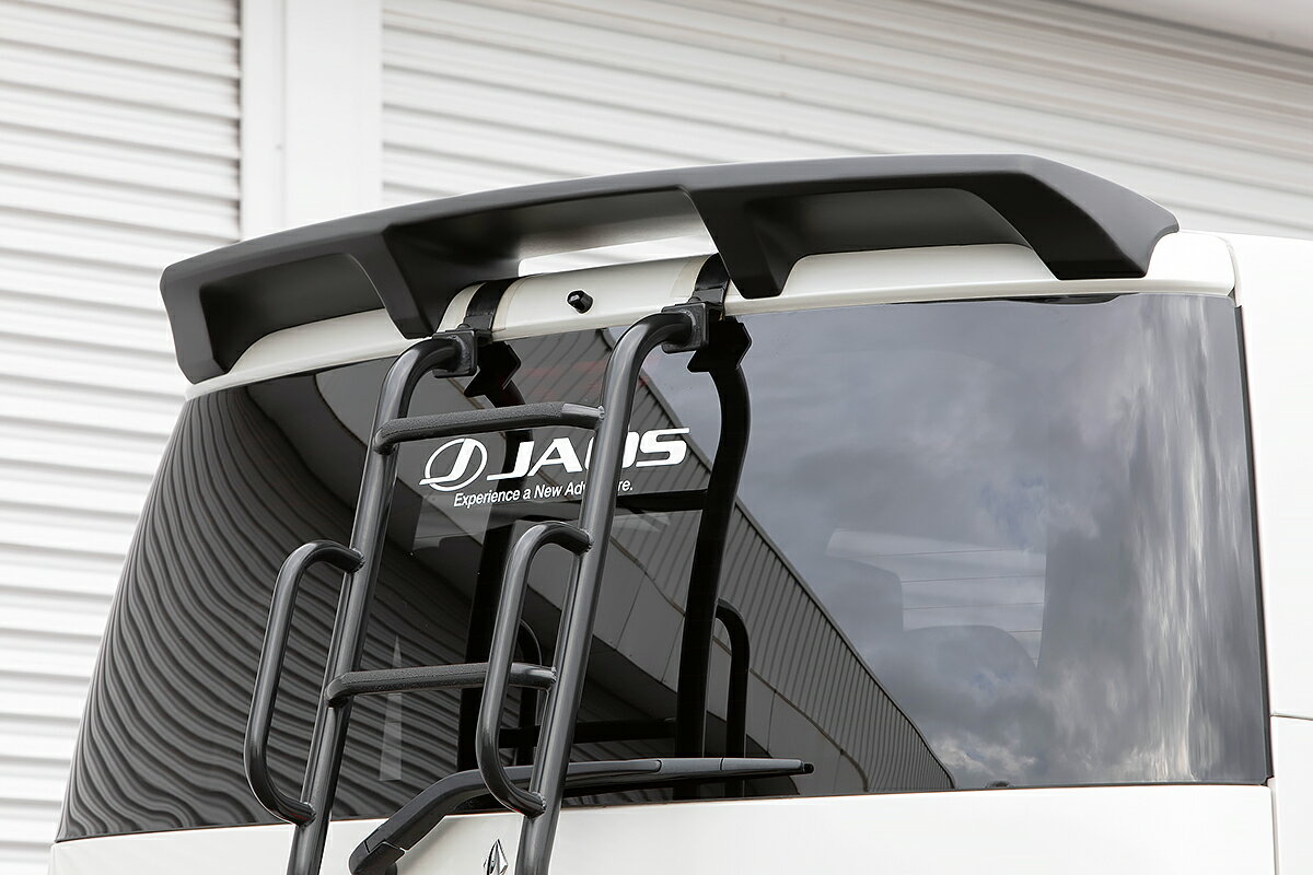 JAOS ジャオス ルーフスポイラー type-B 塗装品 マットブラック デリカD:5 CV1W CV2W CV4W CV5W H19.1～R1.10