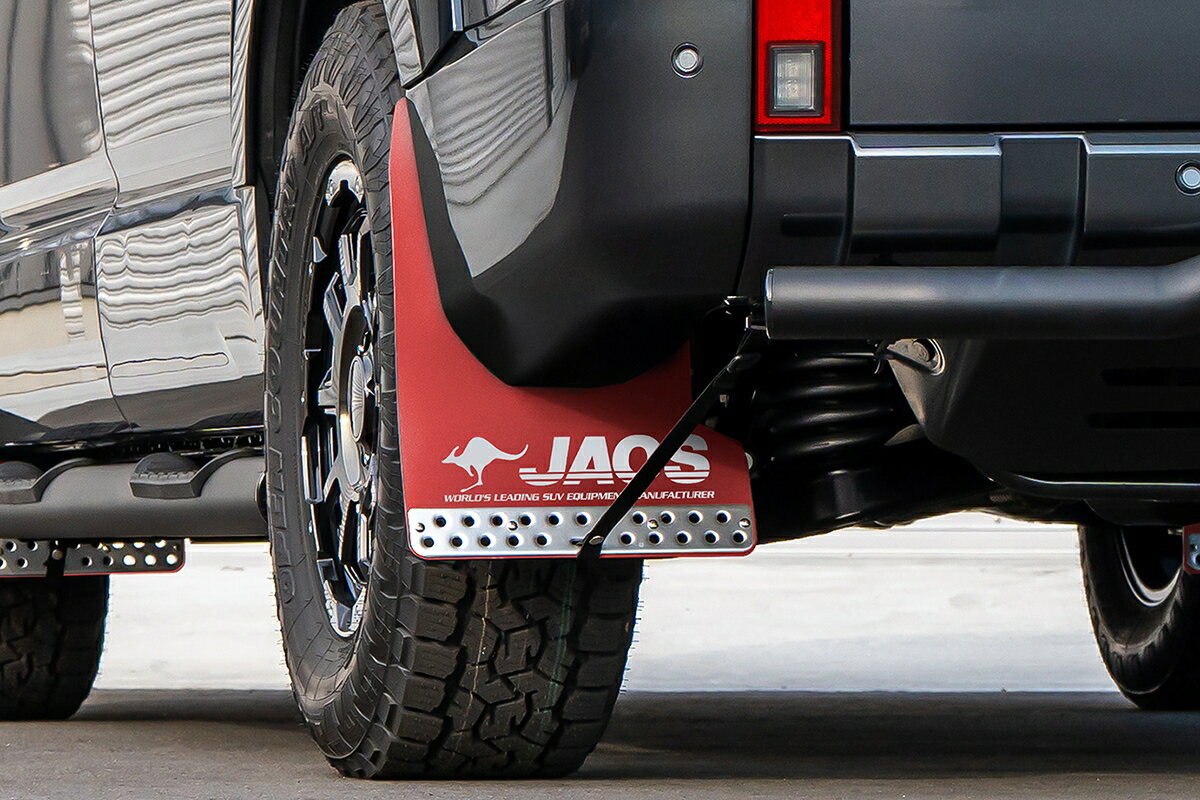 JAOS ジャオス マッドガードIII リヤセット レッド デリカD:5 CV1W R8.1～