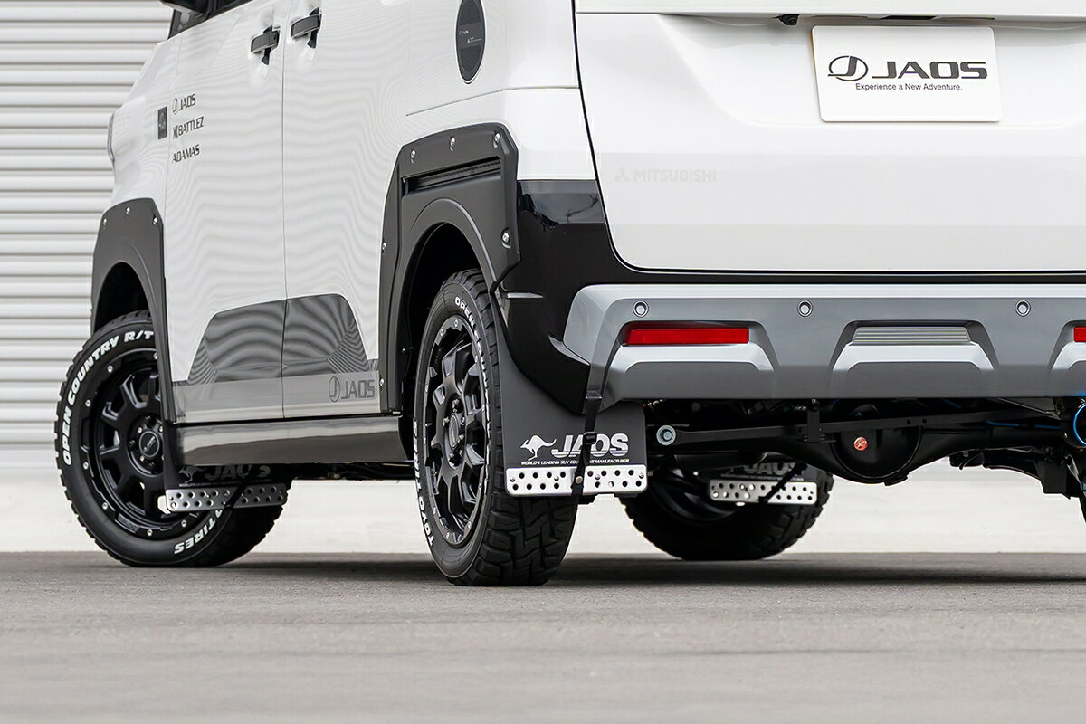 JAOS ジャオス マッドガードIII 1台分セット ブラック デリカミニ BA5A BA6A R7.10～ 4WD