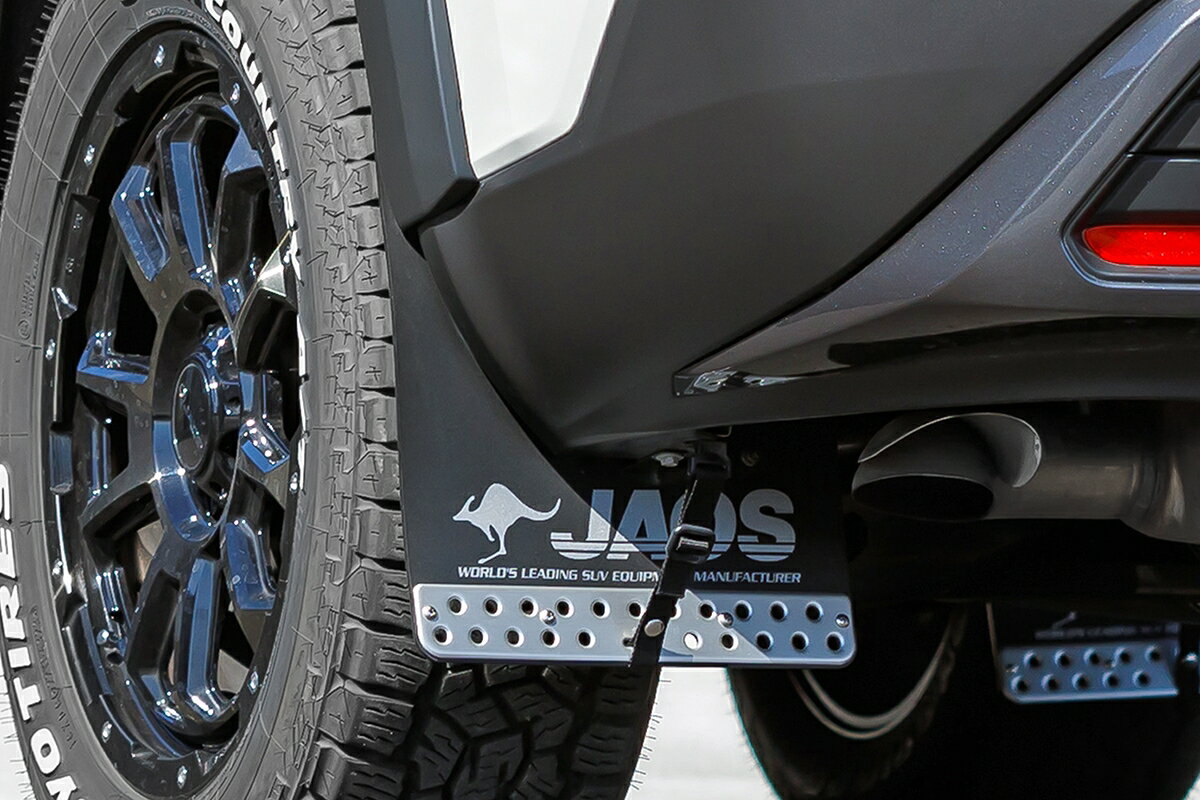 JAOS ジャオス マッドガードIII リヤセット ブラック エクストレイル SNT33 T33 R4.7～