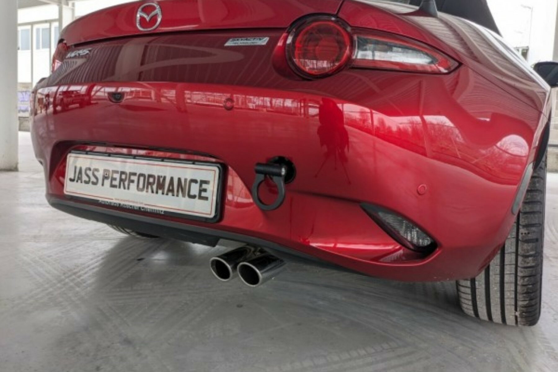 Jass Performance ジャスパフォーマンス 牽引フック リア ブラック ロードスター ND5RC