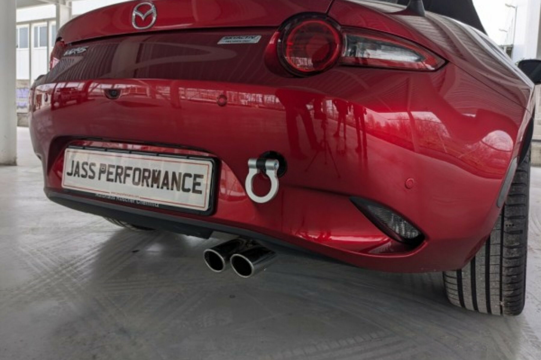 Jass Performance ジャスパフォーマンス 牽引フック リア シルバー ロードスター ND5RC