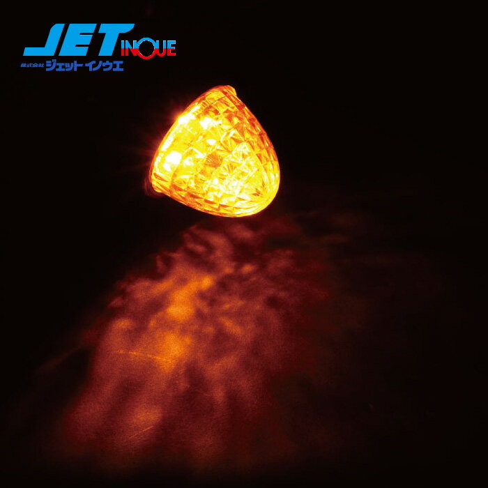 JETINOUE ジェットイノウエ LED ミニサイドカラーマーカーランプ零 (ゼロ) アンバー [12V/24V共用]
