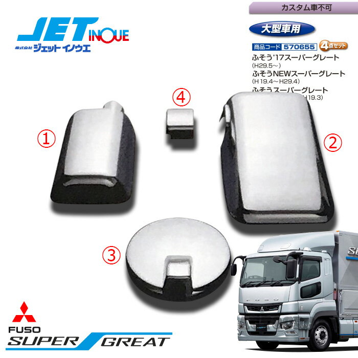 JETINOUE �����åȥ��Υ��� �ߥ顼���С����å� [FUSO �緿 ��17�����ѡ����졼�� H29.5��R5.9 (����������Բ�)]