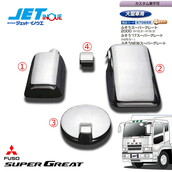 JETINOUE �����åȥ��Υ��� �ߥ顼���С����å� [FUSO �緿 �����ѡ����졼��2000 H12.2~H19.3 (����������Բ�)]