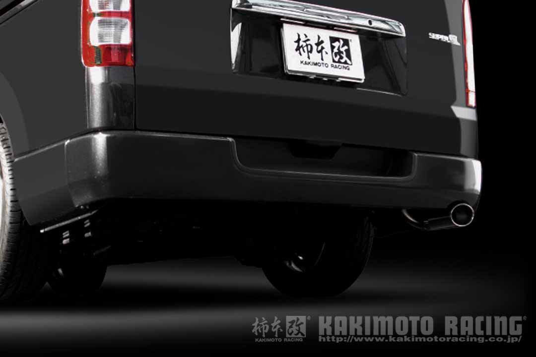 柿本改 マフラー KRnoble Ellisse クリスタル レジアスエース (標準ボディー) CBF-TRH200V 2.0_NA 1TR-FE 2WD(FR) 04/9〜10/3 4AT 個人宅配送不可 北海道・沖縄・離島は要確認