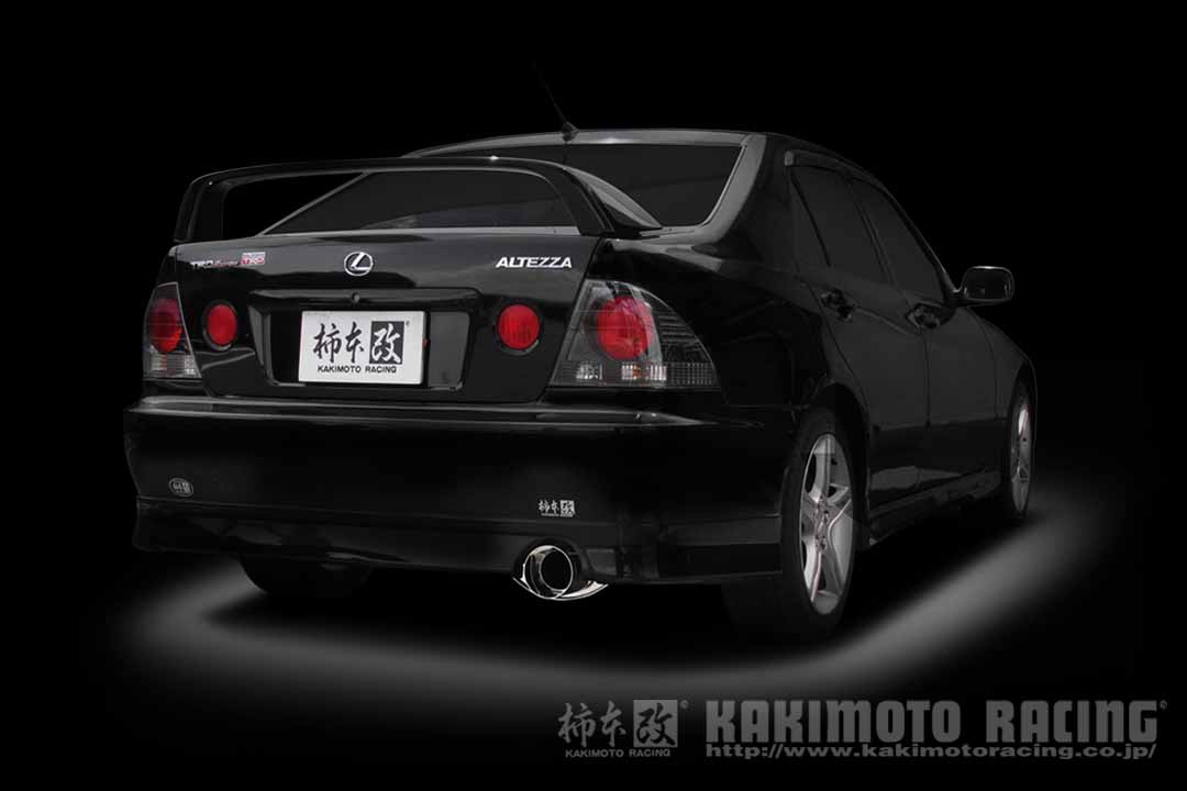 柿本改 マフラー Kakimoto.R アルテッツァ TA-GXE10 2.0_NA 1G-FE 2WD(FR) 01/5〜05/7 6MT/4AT 個人宅配送不可 北海道・沖縄・離島は要確認