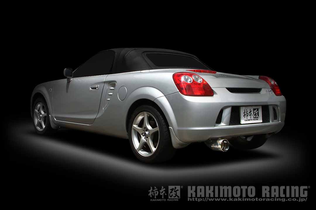 柿本改 マフラー Kakimoto.R MR-S GH,TA-ZZW30 1.8_NA 1ZZ-FE 2WD(MR) 99/10〜07/7 5MT/6MT/5AT/6AT 個人宅配送不可 北海道・沖縄・離島は要確認