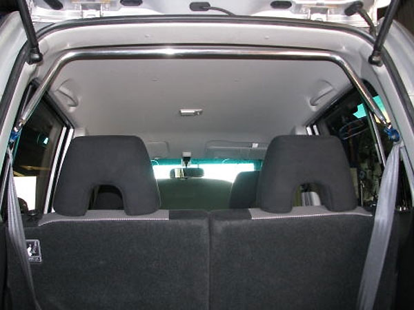 カワイ製作所 リヤピラーバー typeスクエア ライフ JB1 JB2 1998/10〜2003/09