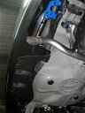 カワイ製作所 リヤモノコックバー アクア NHP10 2011/12〜 純正リヤバンパーリンホースメント付車除く リヤバンパー内取り付け