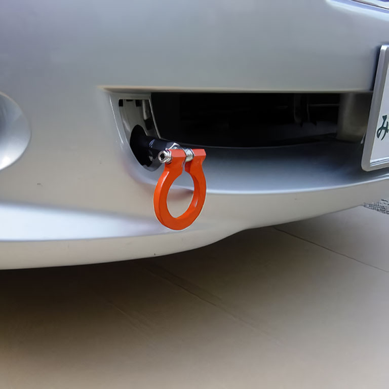 カワイ製作所 牽引フック フロント type可倒式 レガシィB4/レガシィツーリングワゴン BL5 BL9 BLE BP5 BP9 BPE