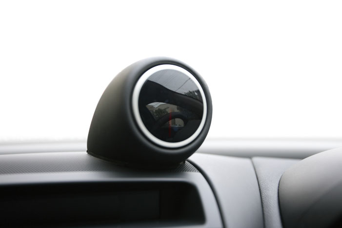 ナイトスポーツ コクピット・ シングル・メーターフード オフブラック デミオ DJ 北海道・沖縄・離島は要確認(2)