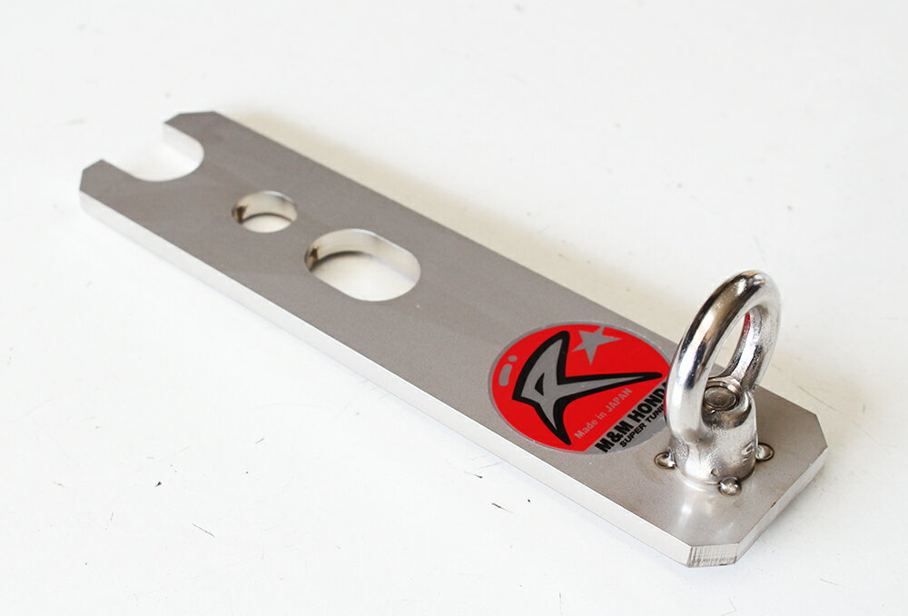 M&M ステンレス製4点式シートベルトブラケット 1個 シビック FK8 ※北海道・沖縄・離島は送料2200円(税込)