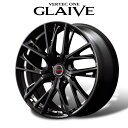 MID VERTECONE GLAIVE グレイブ (ダイヤモンドブラック/リムエッジ＆アンダーカットDC) アルミホイール 4本セット 18×7.0J 5H PCD114.3 48