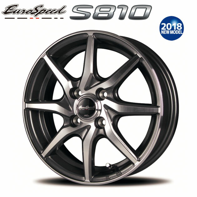 MID EuroSpeed S810 (᥿åݥå) ߥۥ1 124.00B 4H PCD100 +43 4̵ܹ