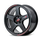 MID RMP RACING TR50 (ターマックブラック) アルミホイール1本 18×8.5J 5H PCD100 45 4本購入で送料無料