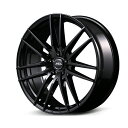 MID WHEELS Lefinada MOTION5 アルミホイール1本 18x8.0J 5H PCD114.3 +45(14R) (レフィナーダ モーションファイブ Gloss black) 4本購入で送料無料(2)