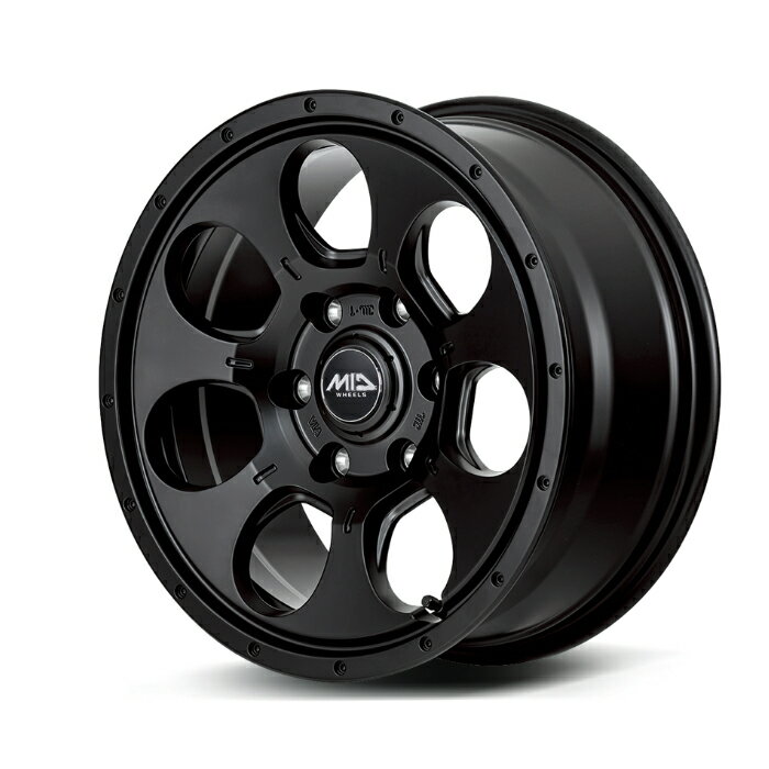 MID WHEELS MUDAGENT ߥۥ1 17x7.5J 6H PCD139.7 +25 (ޥåɥ ߥ֥å) 4̵ܹ