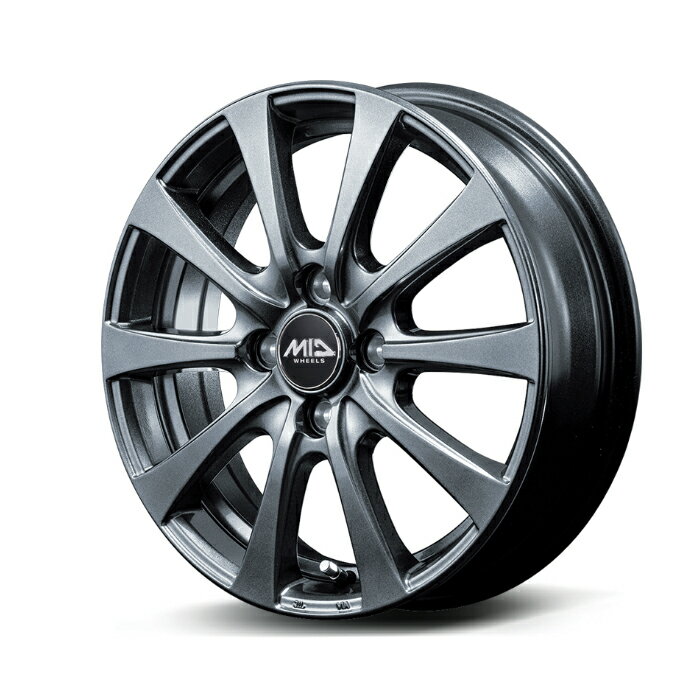 新品タイヤ。24年式。社外ホイール13インチ×4J +43 4穴 PCD100 mid-whl-g10-0-4.jpg
